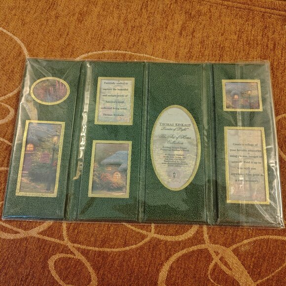 Set 2 Thomas Kinkade Folding Picture Frame Screens "A Quiet Evening" Sealed New - Picture 4 of 6